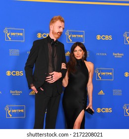 Pasadena, CA USA - June 24, 2022. Krista Allen And Matt Hanvey Attends The 2022 Daytime Emmys Awards.