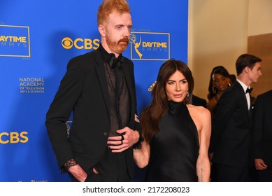 Pasadena, CA USA - June 24, 2022. Krista Allen And Matt Hanvey Attends The 2022 Daytime Emmys Awards.