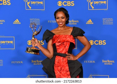 Pasadena, CA USA - June 24, 2022. Mishael Morgan Attends The 2022 Daytime Emmys Awards.