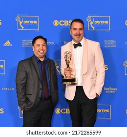 Pasadena, CA USA - June 24, 2022. Ron Carlivati And Ryan Quan Attends The 2022 Daytime Emmys Awards.