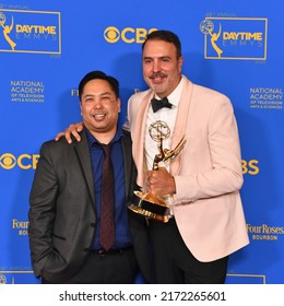 Pasadena, CA USA - June 24, 2022. Ron Carlivati And Ryan Quan Attends The 2022 Daytime Emmys Awards.