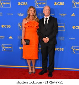 Pasadena, CA USA - June 24, 2022. Kelly Campbell And Ken Corday Attends The 2022 Daytime Emmys Awards.