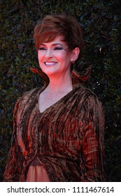 Pasadena, CA/USA - April 27, 2018: Actress Carolyn Hennesy Attends The 2018 Daytime Creative Arts Emmys At The Pasadena Civic Center.