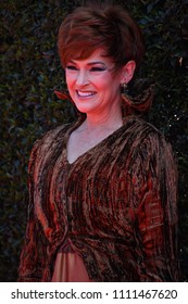 Pasadena, CA/USA - April 27, 2018: Actress Carolyn Hennesy Attends The 2018 Daytime Creative Arts Emmys At The Pasadena Civic Center.