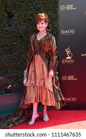 Pasadena, CA/USA - April 27, 2018: Actress Carolyn Hennesy Attends The 2018 Daytime Creative Arts Emmys At The Pasadena Civic Center.