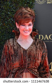 Pasadena, CA/USA - April 27, 2018: Actress Carolyn Hennesy Attends The 2018 Daytime Creative Arts Emmys At The Pasadena Civic Center.