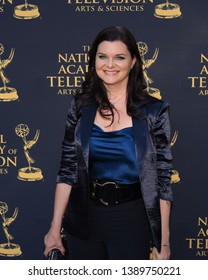 Pasadena, CA/USA - May 1, 2019: Heather Tom Attends The 2019 Daytime Emmys Nominee Reception. 