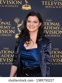 Pasadena, CA/USA - May 1, 2019: Heather Tom Attends The 2019 Daytime Emmys Nominee Reception. 