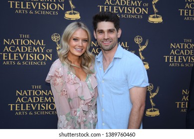 Pasadena, CA/USA - May 1, 2019: Melissa Ordway And Justin Gaston Attend The 2019 Daytime Emmys Nominee Reception. 