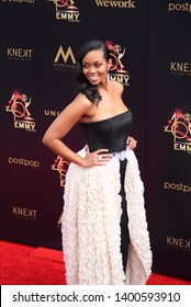 Pasadena, CA/USA - May 5, 2019: Mishael Morgan Attends The 2019 Daytime Emmy Awards. 