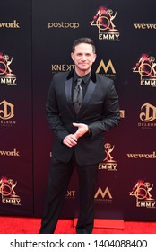 Pasadena, CA/USA - May 5, 2019: Brandon Barash Attends The 2019 Daytime Emmy Awards.