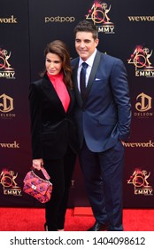 Pasadena, CA/USA - May 5, 2019: Kristian Alfonso And Galen Gering Attends The 2019 Daytime Emmy Awards. 