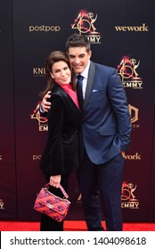 Pasadena, CA/USA - May 5, 2019: Kristian Alfonso And Galen Gering Attends The 2019 Daytime Emmy Awards. 