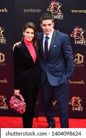 Pasadena, CA/USA - May 5, 2019: Kristian Alfonso And Galen Gering Attends The 2019 Daytime Emmy Awards. 