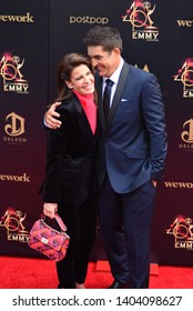 Pasadena, CA/USA - May 5, 2019: Kristian Alfonso And Galen Gering Attends The 2019 Daytime Emmy Awards. 