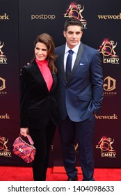 Pasadena, CA/USA - May 5, 2019: Kristian Alfonso And Galen Gering Attends The 2019 Daytime Emmy Awards. 