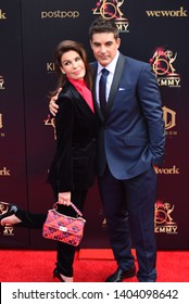 Pasadena, CA/USA - May 5, 2019: Kristian Alfonso And Galen Gering Attends The 2019 Daytime Emmy Awards. 