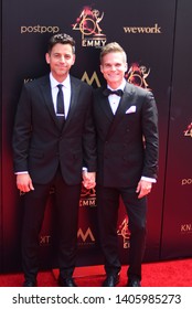 Pasadena, CA/USA - May 5, 2019: Greg Rikaart And Robert Sudduth Attends The 2019 Daytime Emmy Awards. 