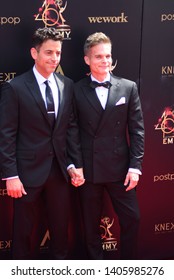 Pasadena, CA/USA - May 5, 2019: Greg Rikaart And Robert Sudduth Attends The 2019 Daytime Emmy Awards. 