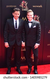 Pasadena, CA/USA - May 5, 2019: Greg Rikaart And Robert Sudduth Attends The 2019 Daytime Emmy Awards. 