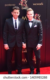 Pasadena, CA/USA - May 5, 2019: Greg Rikaart And Robert Sudduth Attends The 2019 Daytime Emmy Awards. 