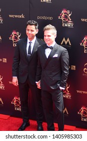 Pasadena, CA/USA - May 5, 2019: Greg Rikaart And Robert Sudduth Attends The 2019 Daytime Emmy Awards. 