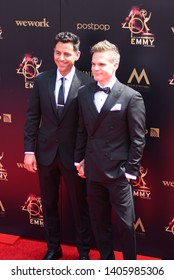 Pasadena, CA/USA - May 5, 2019: Greg Rikaart And Robert Sudduth Attends The 2019 Daytime Emmy Awards. 