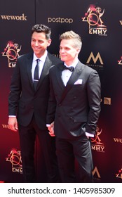 Pasadena, CA/USA - May 5, 2019: Greg Rikaart And Robert Sudduth Attends The 2019 Daytime Emmy Awards. 