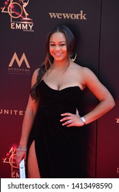 Pasadena, CA/USA - May 5, 2019: Nia Sioux Attends The 2019 Daytime Emmy Awards.