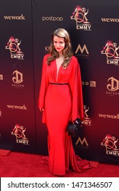 Pasadena, CA/USA - May 5, 2019: Linsey Godfrey Attends The 2019 Daytime Emmy Awards.