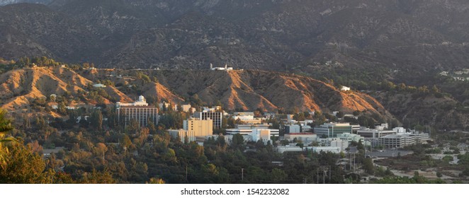 PASADENA, CA/USA - OCTOBER 26, 2019: Image Showing The Famous NASA Jet Propulsion Laboratory.