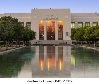 PASADENA, CA/USA - OCTOBER 29, 2019: Image Of The Pasadena City College In Los Angeles County.