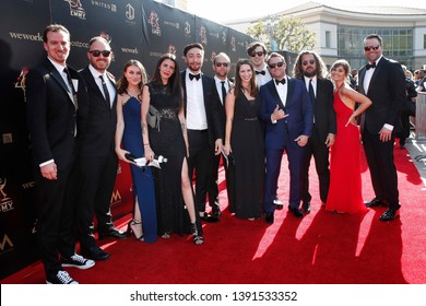 PASADENA - May 3: George To The Rescue at the 46th Daytime Creative Arts Emmy Awards Gala at the Pasadena Civic Center on May 3, 2019 in Pasadena, California