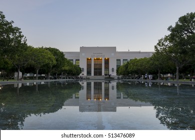 Pasadena, NOV 9: The Pasadena City College With Reflection On NOV 9, 2016 At Pasadena, California