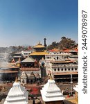 "Pashupatinath Temple: Iconic Hindu shrine in Kathmandu, Nepal, devoted to Lord Shiva."