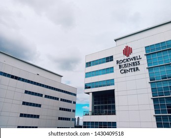 Pasig City / Philippines - February 26 2019: Rockwell Business Center Is One Of The Business District In Ortigas Center. 