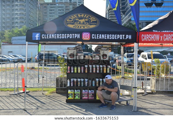 PASIG, PH - FEB. 1: Chemical Guys booth at Love, Cars,
Babes 6 on February 1, 2020 in Metrotent Convention Center, Pasig,
Philippines. 