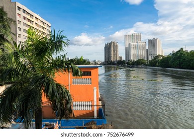 Pasig River 
View From Quezon Bridge - Manila