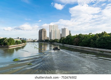 Pasig River 
View From Quezon Bridge - Manila