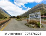 Arthur’s Pass Train station, New Zealand