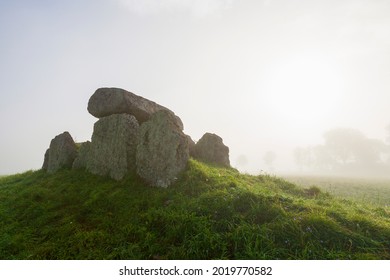 Passage Grave In A Misty Morning