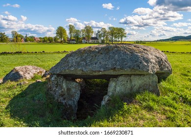 Passage Grave In The Swedish Countryside