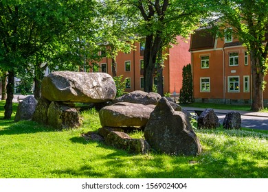 Passage Grave In A Swedish Town