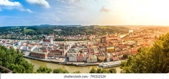 Passau, View, Germany 