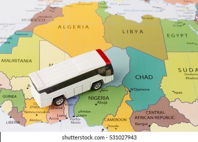 Passenger bus map