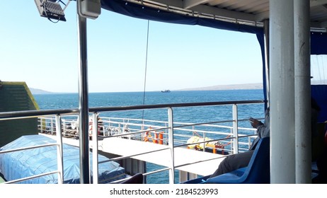 passenger ferry boat  on sea - Powered by Shutterstock