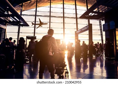 Passenger In The Malaysia Airport