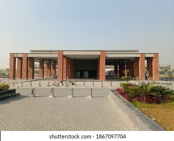 A Passenger Shed Outside The Allama Iqbal International Airport -  Lahore Pakistan - Dec 2020