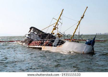 passenger steamer that sank while berthed