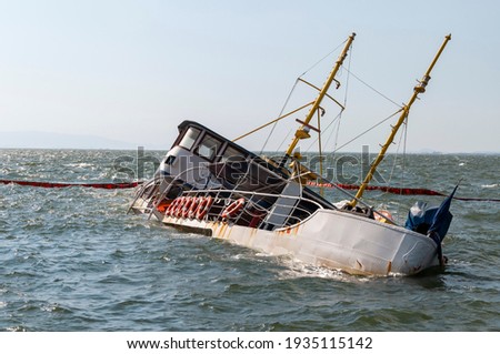 passenger steamer that sank while berthed